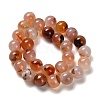 Natural Agate Beads Strands G-G175-A02-01-3