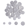 40Pcs 4 Sizes 304 Stainless Steel Charms STAS-CJ0001-157-3