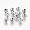 Tibetan Style Alloy Beads TIBEB-Q033-AS-FF-1