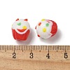 Handmade Lampwork Bumpy Beads LAMP-M022-01G-3