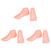 PE Plastic Sandal Shoes Support AJEW-WH0470-77A-1