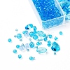 DIY Light Sky Blue Series Jewelry Making Kits DIY-YW0002-94F-4