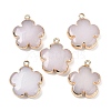 Natural White Jade Pendants G-P566-01G-14-1