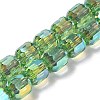 Electroplate Glass Beads X1-EGLA-D030-19K-1
