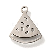 201 Stainless Steel Pendants STAS-R136-01P-08-1