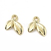Rack Plating Alloy Leaf Charms LS-FIND-G044-07LG-2