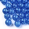 Transparent Crackle Acrylic Round Beads Strands LS-CCG-R002-12mm-03-3