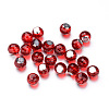Faceted Round Ball Glass Cabochons X-GGLA-L008C-03-2