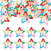 20Pcs Iron Enamel Snap Hair Clips for Girls PHAR-TADJ0001-09-1