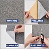 Self Adhesion Imitation Linen Wallpaper Peel AJEW-WH0270-16C-4