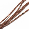 Natural Sesame Jasper/Kiwi Jasper Beads Strands G-B004-A08-1