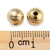 Rack Plating Eco-friendly Brass Beads KK-M257-19A-G-3