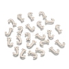 Tarnish Resistant 304 Stainless Steel Letter Charms STAS-O072-J-2