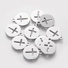 Non-Tarnish 304 Stainless Steel Charms X-STAS-Q201-T066-1