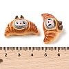 Opaque Resin Imitation Bread Decoden Cabochons RESI-S396-03-3