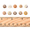 68Pcs 9 Colors Handmade Porcelain Beads PORC-FS0001-23B-5
