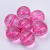 Transparent Acrylic Beads TACR-Q254-8mm-V08-1