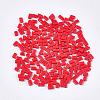 Baking Paint Glass Flat Beads SEED-S023-12F-1