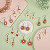 DIY Cartoon Earring Making Kit DIY-SZ0008-52-4