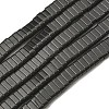 Electroplated Non-magnetic Synthetic Hematite Beads Strands G-C106-B02-14A-1