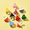 10Pcs Resin Pendants RESI-FS0001-62-1