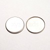 Tarnish Resistant 316 Surgical Stainless Steel Milled Edge Bezel Cups LS-STAS-K099-01-18mm-P-2