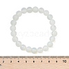 Opalite Beaded Stretch Bracelets X-BJEW-F203-01-3