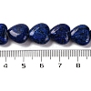 Natural Lapis Lazuli Dyed Beads Strands G-I372-A19-01-3