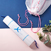 12Pcs 2 Colors  Makrofol Semi-transparent Drawstring Bag CON-MB0001-13-5