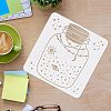 Plastic Reusable Drawing Painting Stencils Templates DIY-WH0172-439-3