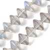 Electroplate Glass Beads Strands EGLA-G038-01A-HR02-1