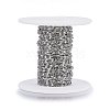 Tarnish Resistant 304 Stainless Steel Dapped Chains STAS-P213-06P-2