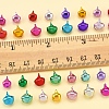 200Pcs 2 Styles Aluminum Bell Charms FIND-FS0003-80-5