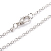 Stainless Steel Pendant Necklaces NJEW-B078-01-3