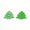 2-Hole Printed Wooden Buttons WOOD-WH0104-16-1