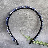 Natural Lapis Lazuli Hair Bands PW-WG1C09B-17-1