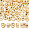 Beebeecraft 50Pcs Brass Beads KK-BBC0012-09B-1