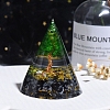 Orgonite Cone Epoxy Resin Display Decorations PW-WG399C4-01-3