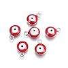 304 Stainless Steel Enamel Charms STAS-G122-24J-1