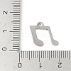 Non-Tarnish 201 Stainless Steel Charms STAS-C108-53P-3