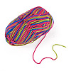 Light Gradient Segment Dyed Polyester Yarn DIY-TADJ0002-005H-3