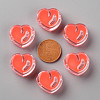 Transparent Enamel Acrylic Beads TACR-S155-004A-3