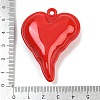 Opaque Acrylic Big Pendants OACR-B036-17C-3