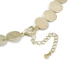 Brass Link Chain Necklaxes for Women NJEW-F475-04G-02-3