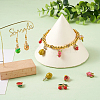 Craftdady 10Pcs 10 Style Golden Alloy Enamel Pendants ENAM-CD0001-22-16