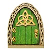 Dollhouse Wood Fairy Garden Door PW-WG12545-04-1