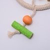 Wooden Swing X-AJEW-WH0017-65-2