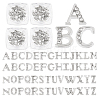 Alloy Rhinestone Cabochons MRMJ-WH0082-67P-1