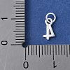 925 Sterling Silver Figure Charms STER-M093-05S-04-3