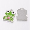 Alloy Enamel Pendants EA218Y-2